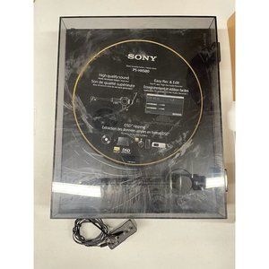 Sony Stereo Turntable System PS-HX500 Record & Edit DSD Ripping Excellent Sound!